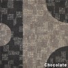 Clockwork Carpet Tile Chocolate Large 1x1 meter