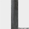 Charcoal Light full Tile Ingrained Commercial Carpet Plank Neutral .28 Inch x 25 cm x 1 Meter Per Plank