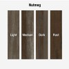 Ingrained Commercial Carpet Plank Neutral .28 Inch x 25 cm x 1 Meter Per Plank Nutmeg Colors