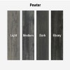 Ingrained Commercial Carpet Plank Neutral .28 Inch x 25 cm x 1 Meter Per Plank Pewter Colors