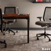 Point of View Commercial Carpet Plank .27 Inch x 18x36 Inches 10 per Carton Office Desk with Keen color