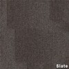 Replicate Commercial Carpet Tile .31 Inch x 50x50 cm per Tile Dark Slate color close up