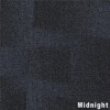 Replicate Commercial Carpet Tile .31 Inch x 50x50 cm per Tile Midnight color close up