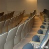 LonCoin 2 Commercial Vinyl Rolls 6x60 Ft birch white auditorium install