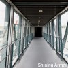 LonPlate Max Vinyl Roll 6x60 Ft. Shining Armor in skyway hallway