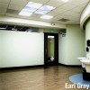 LonWood Madera Commercial Vinyl Rolls 6x60 Ft Earl Gray Sinks in hall way