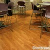 LonWood Madera Commercial Vinyl Rolls 6x60 Ft Shortbread seating area install