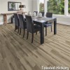 Magnitude Premium Laminate Vinyl Flooring Planks toasted hickory install.