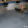 Diagonal Heavy Duty Carpet Tile Gray Counter