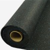 1/4 inch rolled rubber with 10 percent blue color fleck close