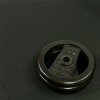 Rolled Rubber half Inch Black Pacific weights