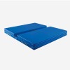 Gymnastics Competition Landing Mats Blue 8 x 18 ft x 20 cm Quad-Fold