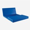 Gymnastics Competition Landing Mats Blue 7.5x15.5 ft x 20 cm Quad-Fold