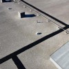 Sterling Walkway Pad Roof Top Black 2 Inch x 2x2 Ft. full view of pathway install