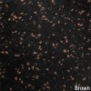 Brown Rolled Rubber Pacific 1/4 Inch 10% Color Custom closeup