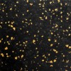 Gold Rolled Rubber Pacific 1/8 Inch 10% Color Custom Per SF texture