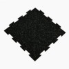 Rubber Tile Interlocking 2x2 Ft 1/2 Inch 10% Color full angle.