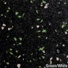 Green White Rolled Rubber Pacific 8 mm 10% Color CrossTrain closeup