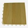 VersaCourt Pro Wood Grain Court Tile 1/2 Inch x 12x12 Inches full tile top in Maple