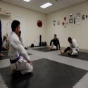 turner bjj on mma grappling mats for class