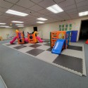 new foam indoor playground mats at early childhood center
