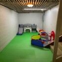 customer review photo with foam tiles for playroom