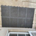 black staylock tiles outside 