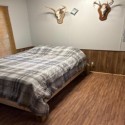 wood grain foam tiles in bedroom