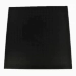 dBTile Gym Floor Tile Black 2.5 Inch x 2x2 Ft. with Quad Blok