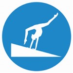 Incline wedge mats help gymnastics training with skill development.