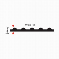 Tuff Foot Runner Wide Ribbed 2x105 Feet Sideview