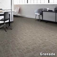 Captured Idea Commercial Carpet Tile 24x24 Inch Carton of 24 Grenade Install Quarter Turn