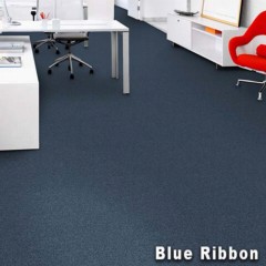 Scholarship II Commercial Carpet Tiles 24x24 Inch Carton of 18 Blue Ribbon Install Brick Ashlar