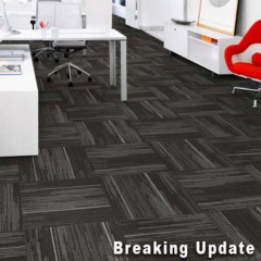 Online Commercial Carpet Tiles 3.9  mm x 24x24 Inches Carton of 24