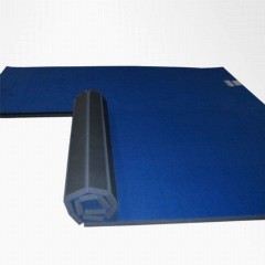 Navy Blue Flexi-Connect Cheer Stunt Mat 1-3/8 Inch 10x10 Ft.