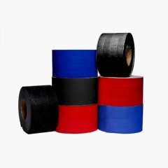 Flexi-Roll Seam Tape with Tatami Texture 4 Inch x 65 Ft. black, charcoal, red and royal blue