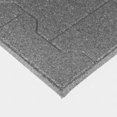 Corner Equine Barn Floor Paver Tile Gray 30 mm x 2x2 Ft.