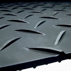 Ground Protection &amp; Construction Mats 2x8 ft Black