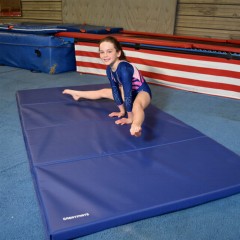 5' x 10' Home Cheer & Gymnastics Mat (1-3/8 Thickness) - EZ Flex
