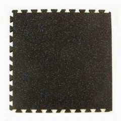 Geneva Rubber Tile 3/8 Inch 10% Color border.