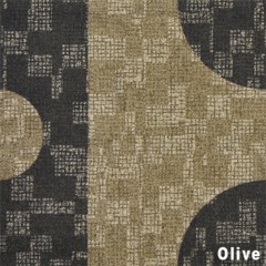 Clockwork Carpet Tiles Olive Large 1 meter