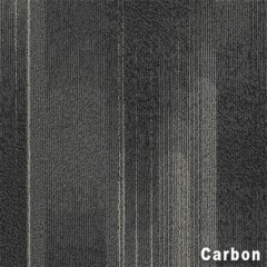 Diversions Commercial Carpet Tile .42 Inch x 50x50 cm per Tile Carbon color close up