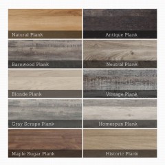 Envee Tacky Back LVT Laminate Planks antique field