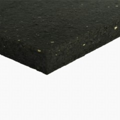 Rubber Mat Classic Straight Edge 1/2 Inch x 4x6 Ft. close up of corner