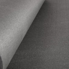 Rubber Flooring Rolls 8 mm 25 Ft Black Stocked close up.