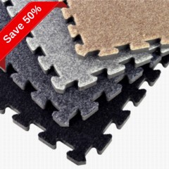 Royal Interlocking Carpet Tile 5/8 Inch x 2x2 Ft.