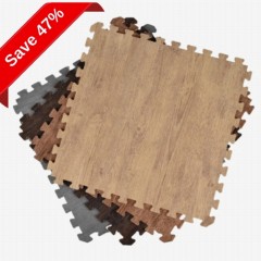 Foam Tiles Wood Grain 7/16 Inch x 2x2 Ft.