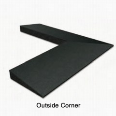 Sterling Outside Corner Black 1.25 Inch x 1x1 Ft.