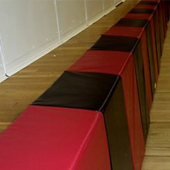 Stage Mats with Grommet Attachment and Graphics